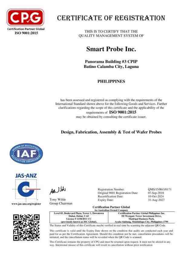 CPG ISO 9001-2015